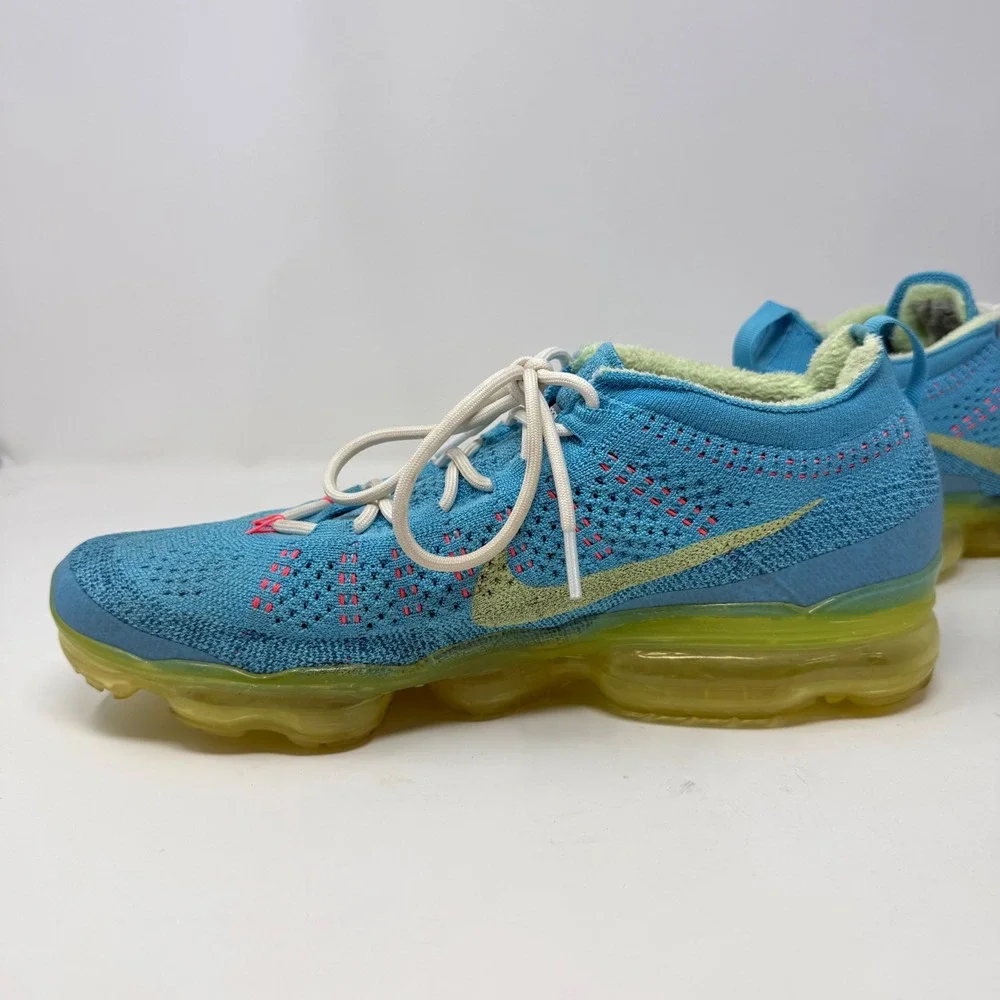Nike Air VaporMax 2023 Flyknit Baltic Blue Citron Tint DV1678-400 Mens 11.5